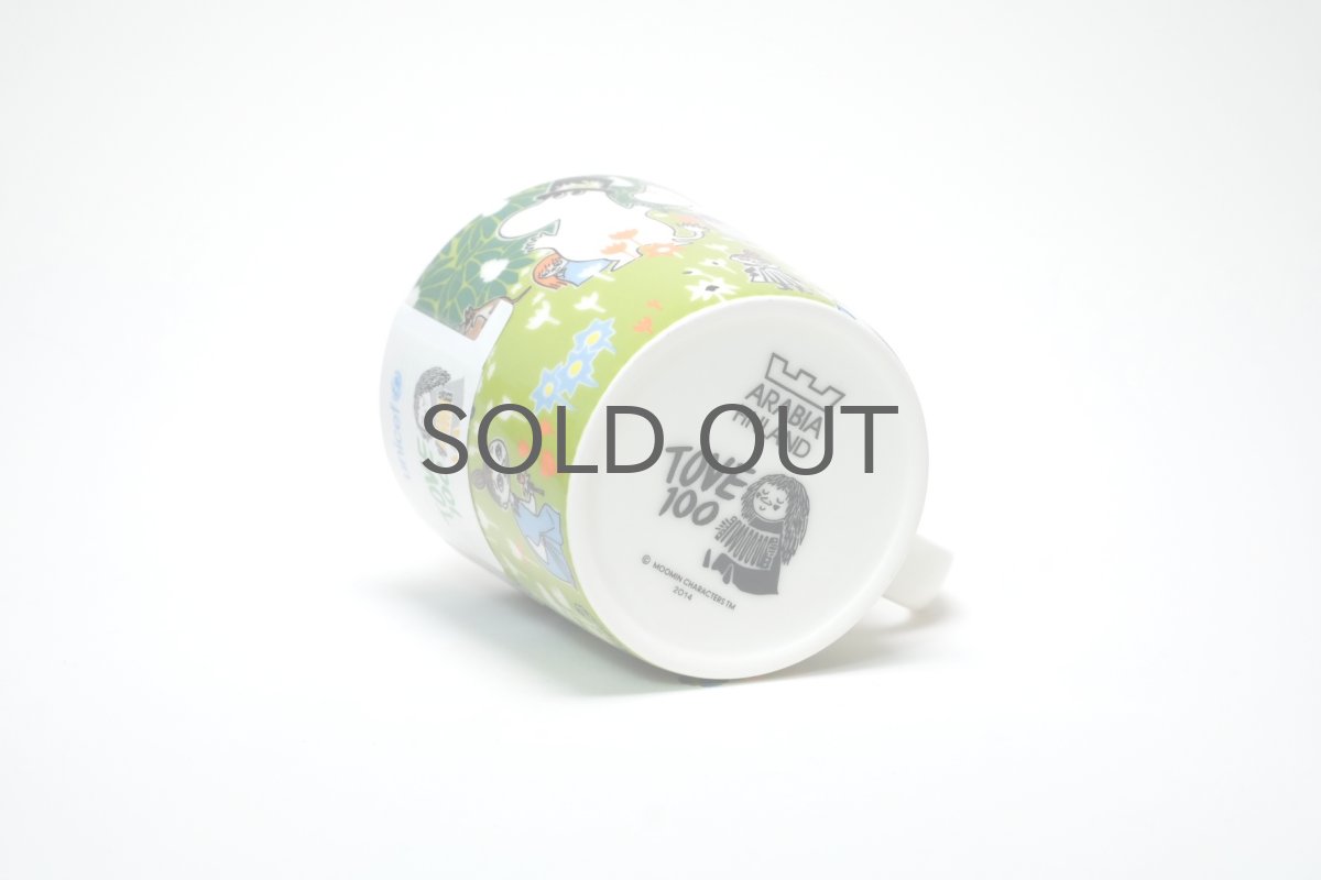 画像4: No.28 ARABIA/ムーミンマグ/2014年限定/Tove100周年記念マグ/メガネなし/廃盤/スペシャルボックス付き/未使用品 (4)