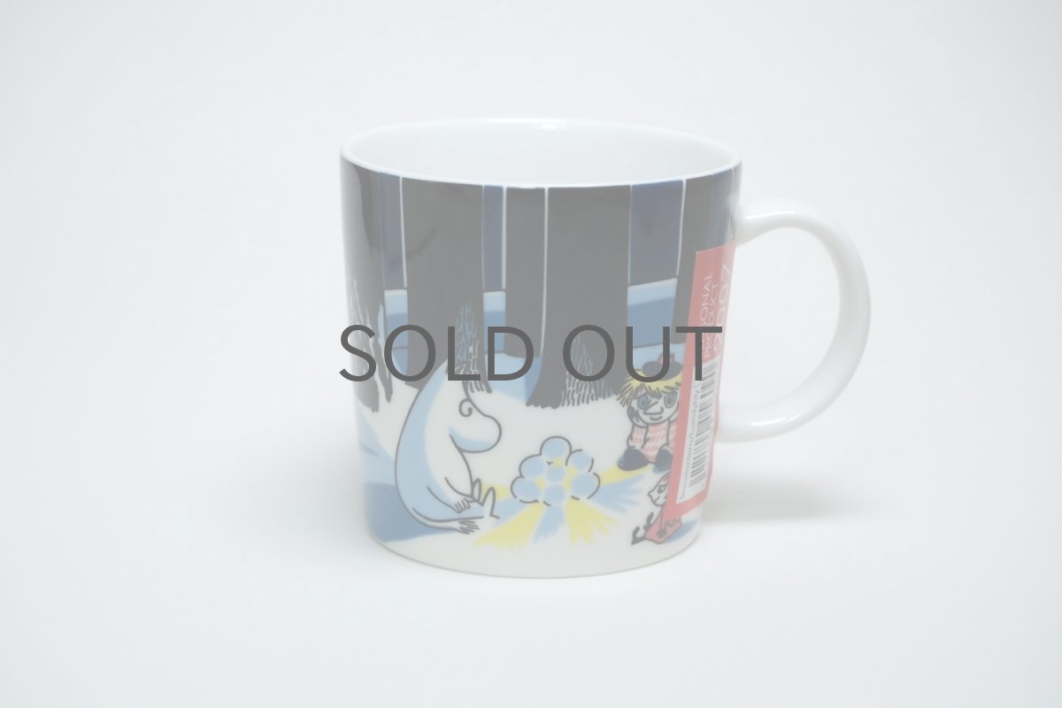 画像1: No.2 ARABIAムーミンマグ/2007年/冬/スノーランタン/Snow Lantern/廃盤/箱無し (1)