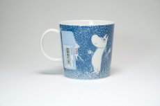 画像3: No.2 −３ARABIAムーミンマグ/2018年/冬/ライトスノーフォール/Light Snowfall/廃盤/箱あり/未使用品 (3)