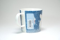 画像2: No.2 −３ARABIAムーミンマグ/2018年/冬/ライトスノーフォール/Light Snowfall/廃盤/箱あり/未使用品 (2)