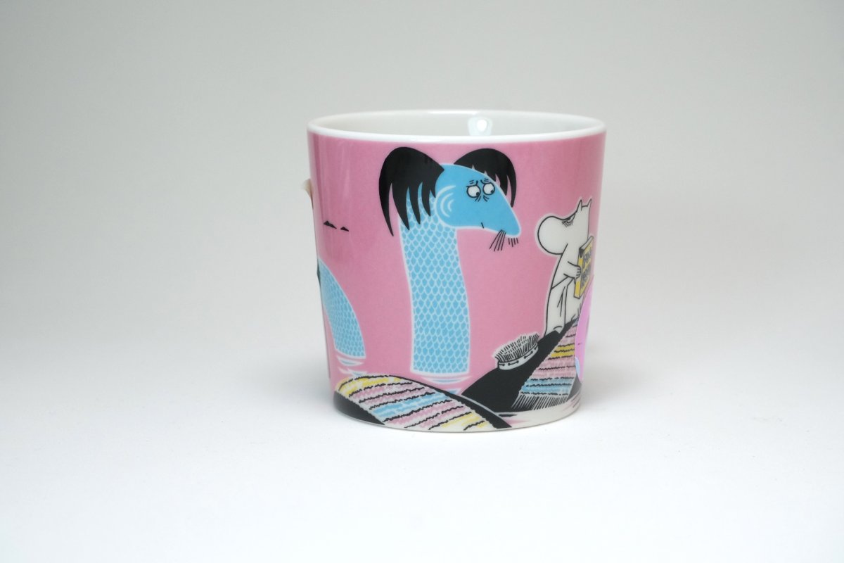 画像2: No.2-5  ARABIA/ムーミンマグ/2015年/スウェーデン限定/キープウォータークリーン/Keep Waters Clean/廃盤/箱無し/未使用品 (2)