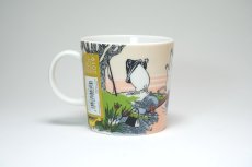 画像3: No.2-4 ARABIA/ムーミンマグ/2019年/夏マグ/イブニングスイム/Evening Swim/廃盤/箱無し/未使用品 (3)