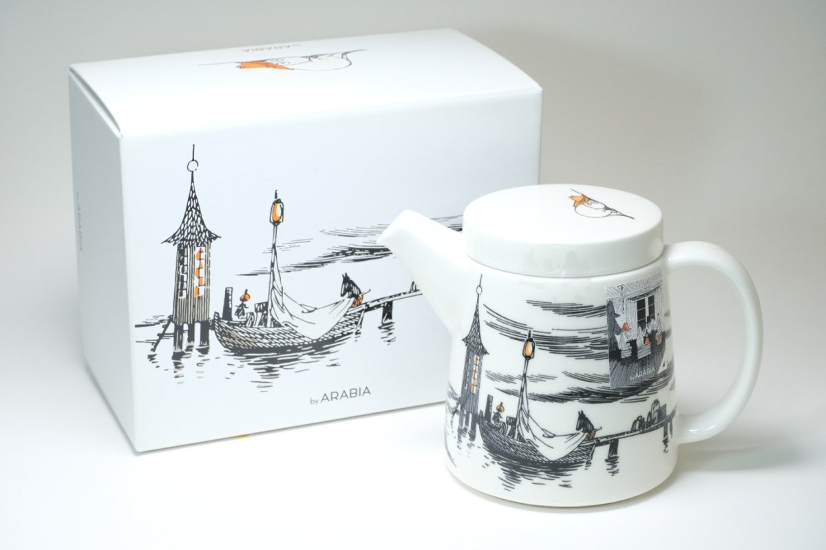 画像7: No.2-37　ARABIA/アラビア/ムーミン廃盤//true to it's orjins/トゥルートゥーイッツオリジン/ティーポット/箱付き/未使用品 (7)