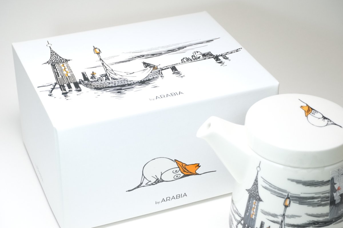 画像8: No.2-37　ARABIA/アラビア/ムーミン廃盤//true to it's orjins/トゥルートゥーイッツオリジン/ティーポット/箱付き/未使用品 (8)