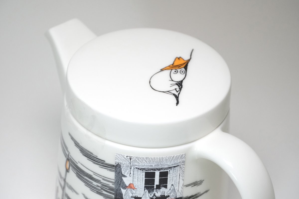 画像3: No.2-37　ARABIA/アラビア/ムーミン廃盤//true to it's orjins/トゥルートゥーイッツオリジン/ティーポット/箱付き/未使用品 (3)