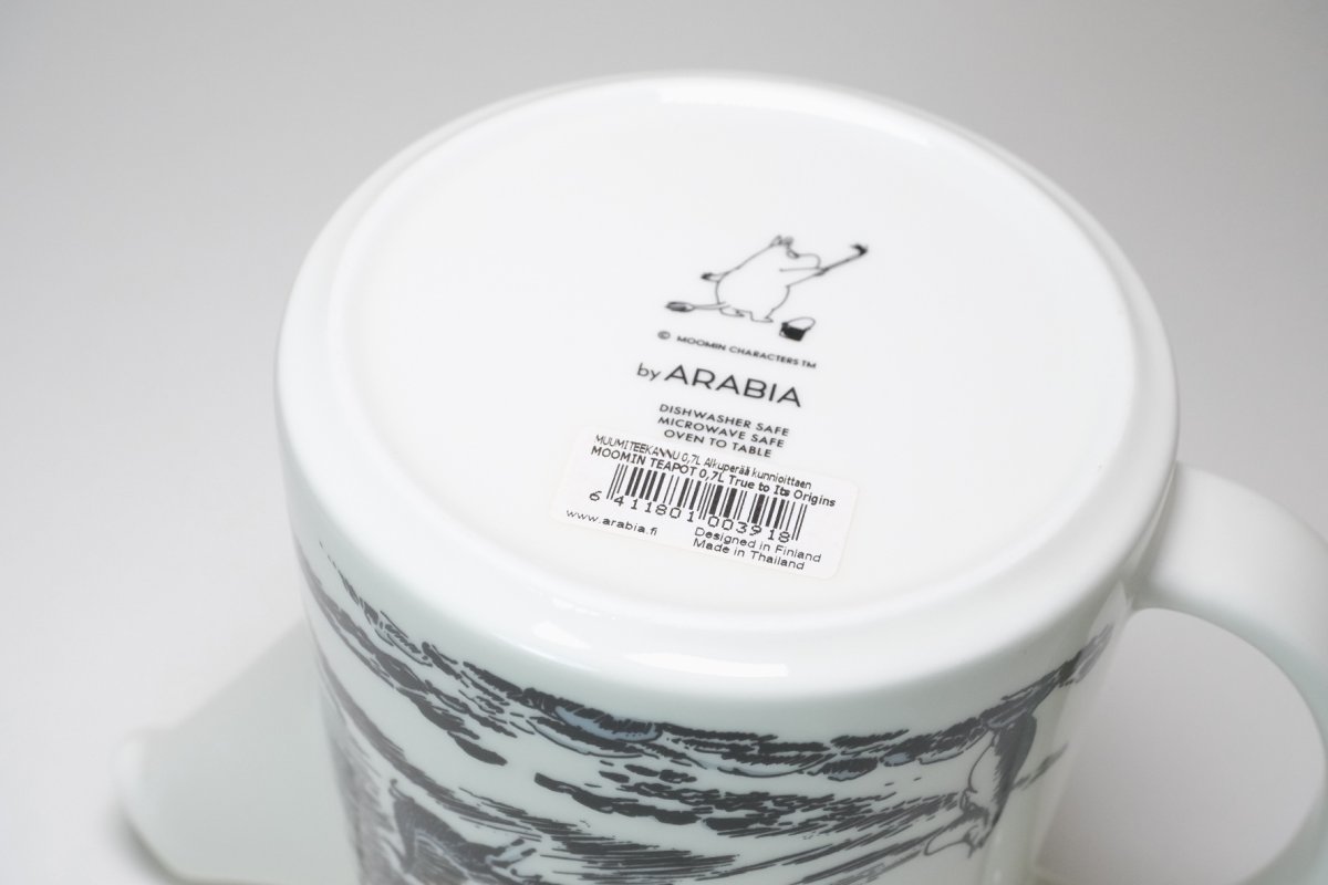 画像6: No.2-37　ARABIA/アラビア/ムーミン廃盤//true to it's orjins/トゥルートゥーイッツオリジン/ティーポット/箱付き/未使用品 (6)