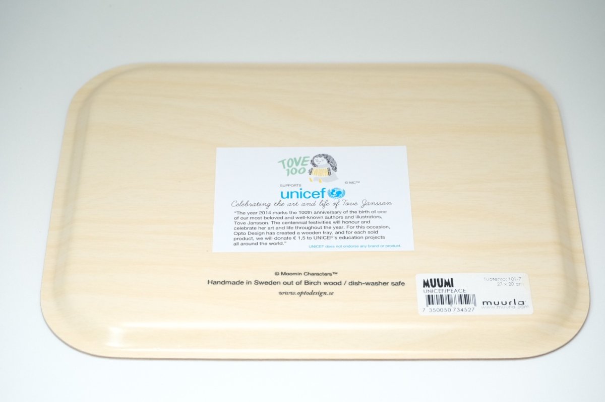 画像2: No.2-17  2014年トーベ・ヤンソン生誕100周年/optodesign/トレイ/未使用品 (2)