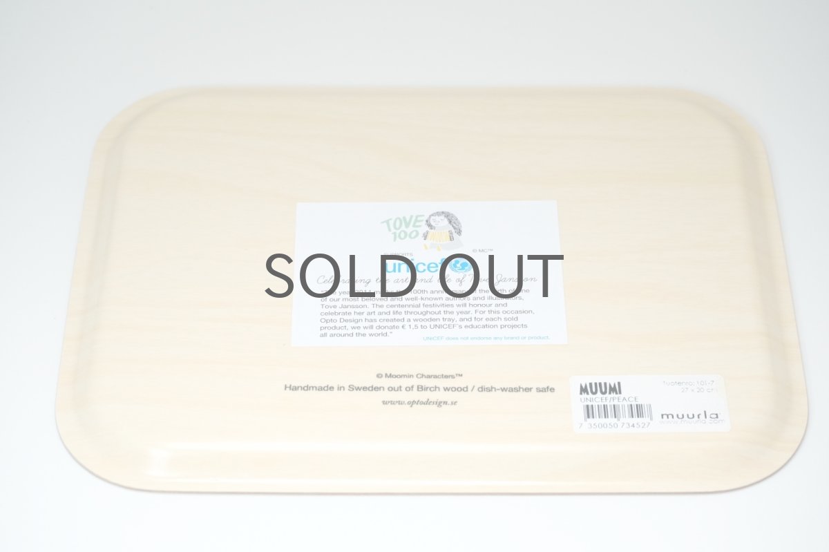 画像2: No.2-17  2014年トーベ・ヤンソン生誕100周年/optodesign/トレイ/未使用品 (2)