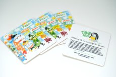 画像2: No.2-19  2014年トーベ・ヤンソン生誕100周年/optodesign/コースター/4枚セット/未使用品 (2)