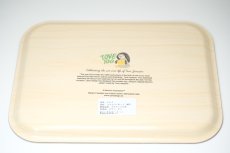 画像2: No.2-8 トーベ生誕100周年記念 /グリーン＆サーモンピンク/optodesign/トレイ/未使用品 (2)