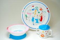 画像1: No.2-7 トーベ生誕100周年記念 /Ratt Start社製/Tove100チルドレンセット/ベビー食器セット/箱入り/未使用品 (1)