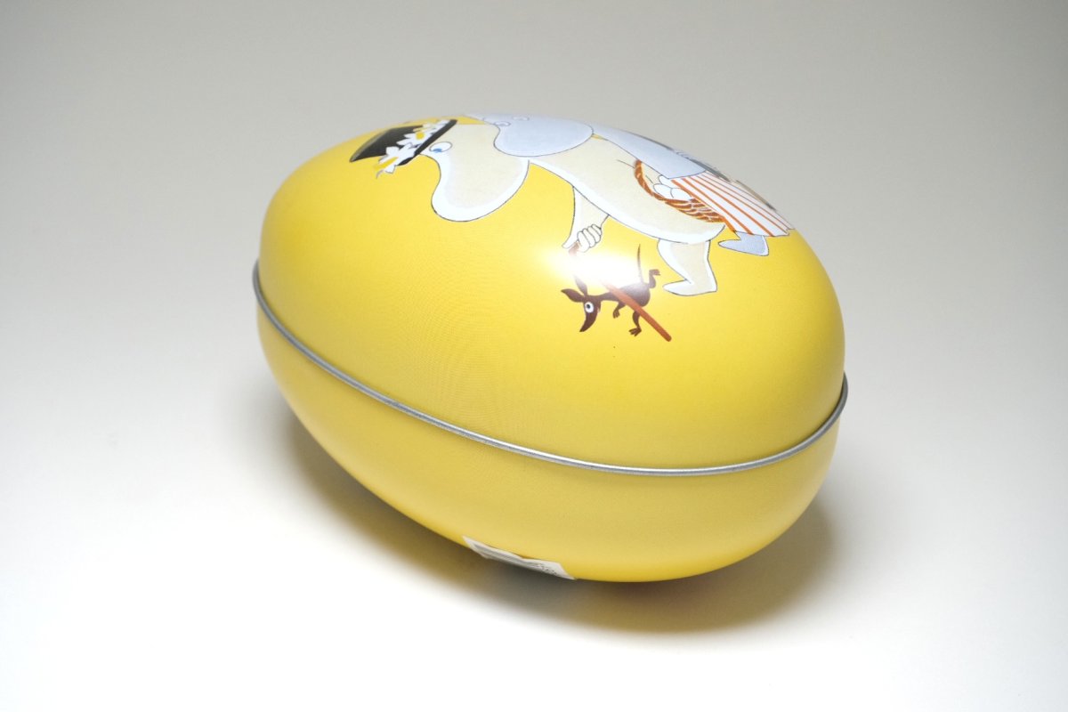 画像3: No.2-11 トーベ生誕100周年記念 /イースターエッグ/molli toys/缶容器/イエロー/未使用品 (3)