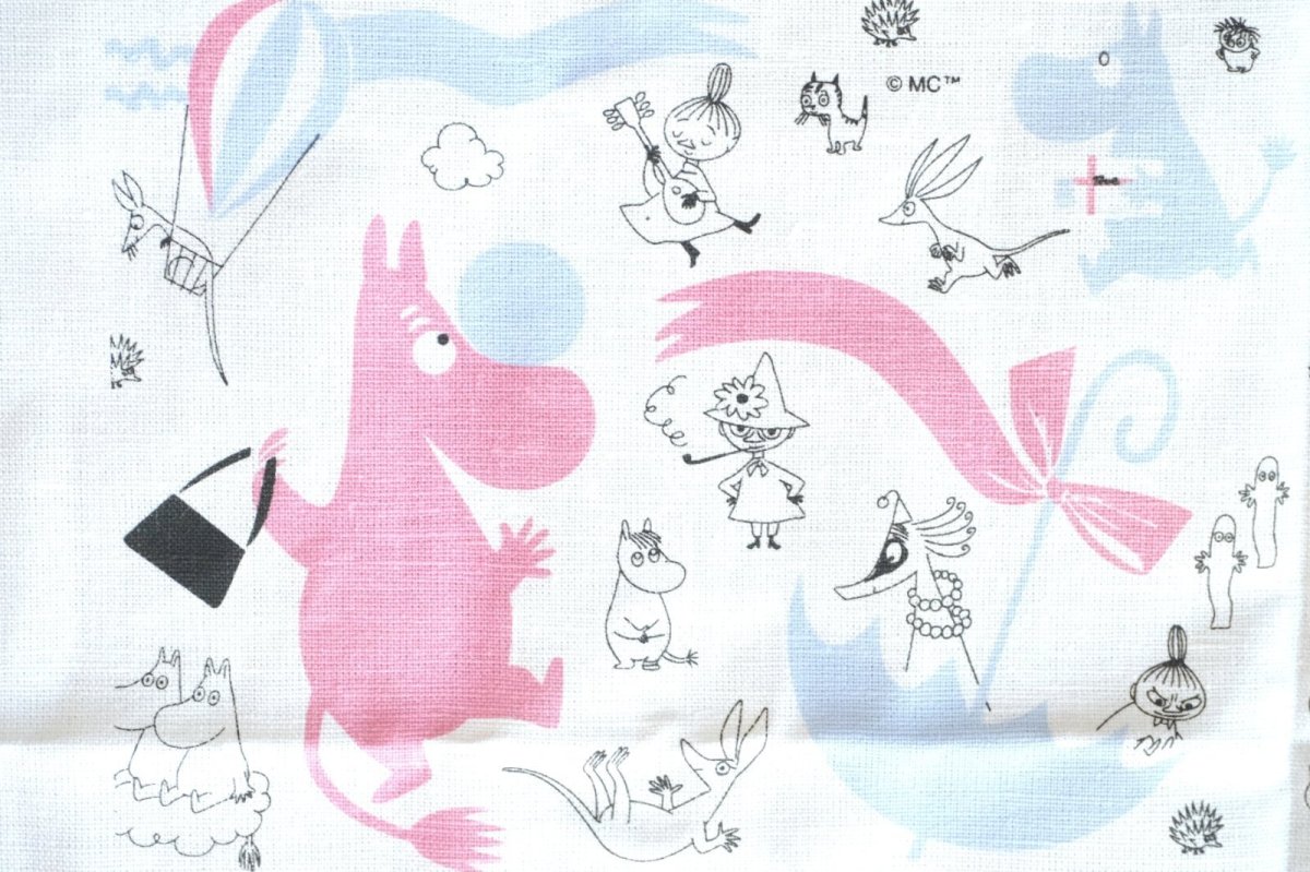 画像2: No.2-21~23  ストックマン150周年記念 /2012年/ムーミンコラボ/キッチンタオル/未使用 (2)