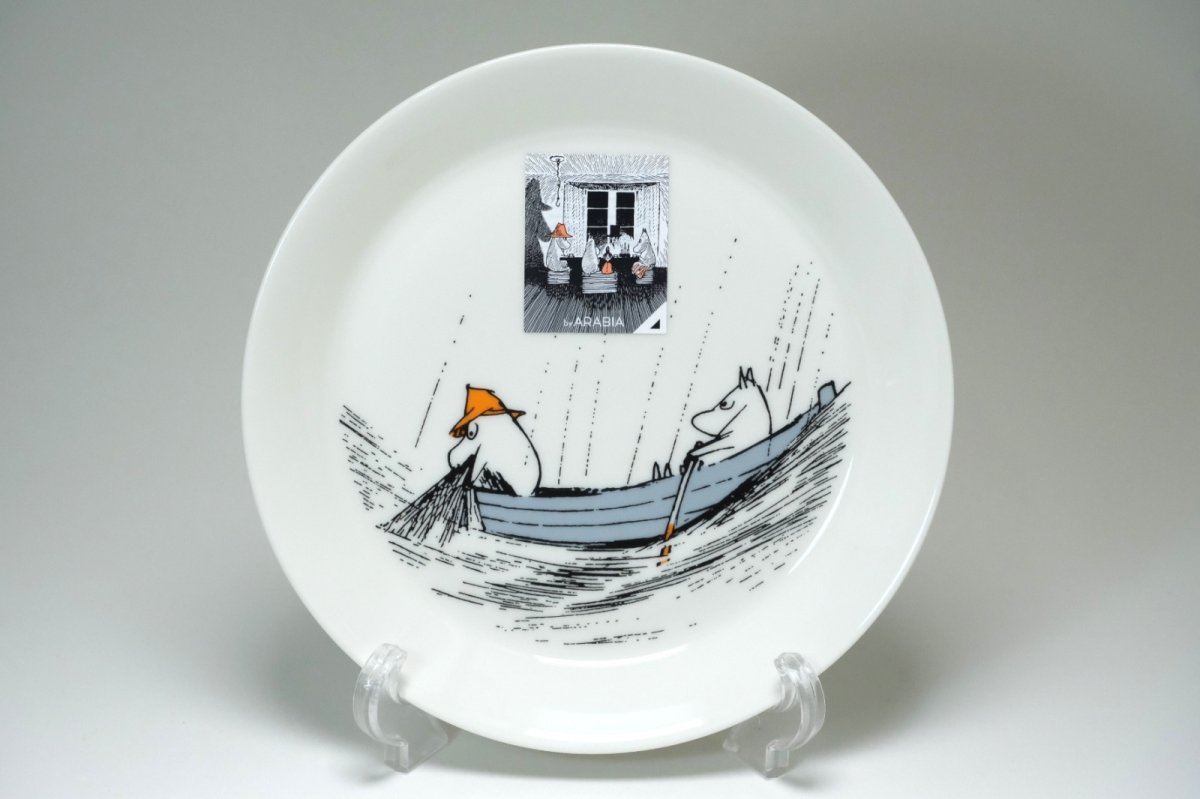 画像1: No.2-36　ARABIA/アラビア/ムーミン廃盤//true to it's orjins/トゥルートゥーイッツオリジン/プレート/未使用品 (1)