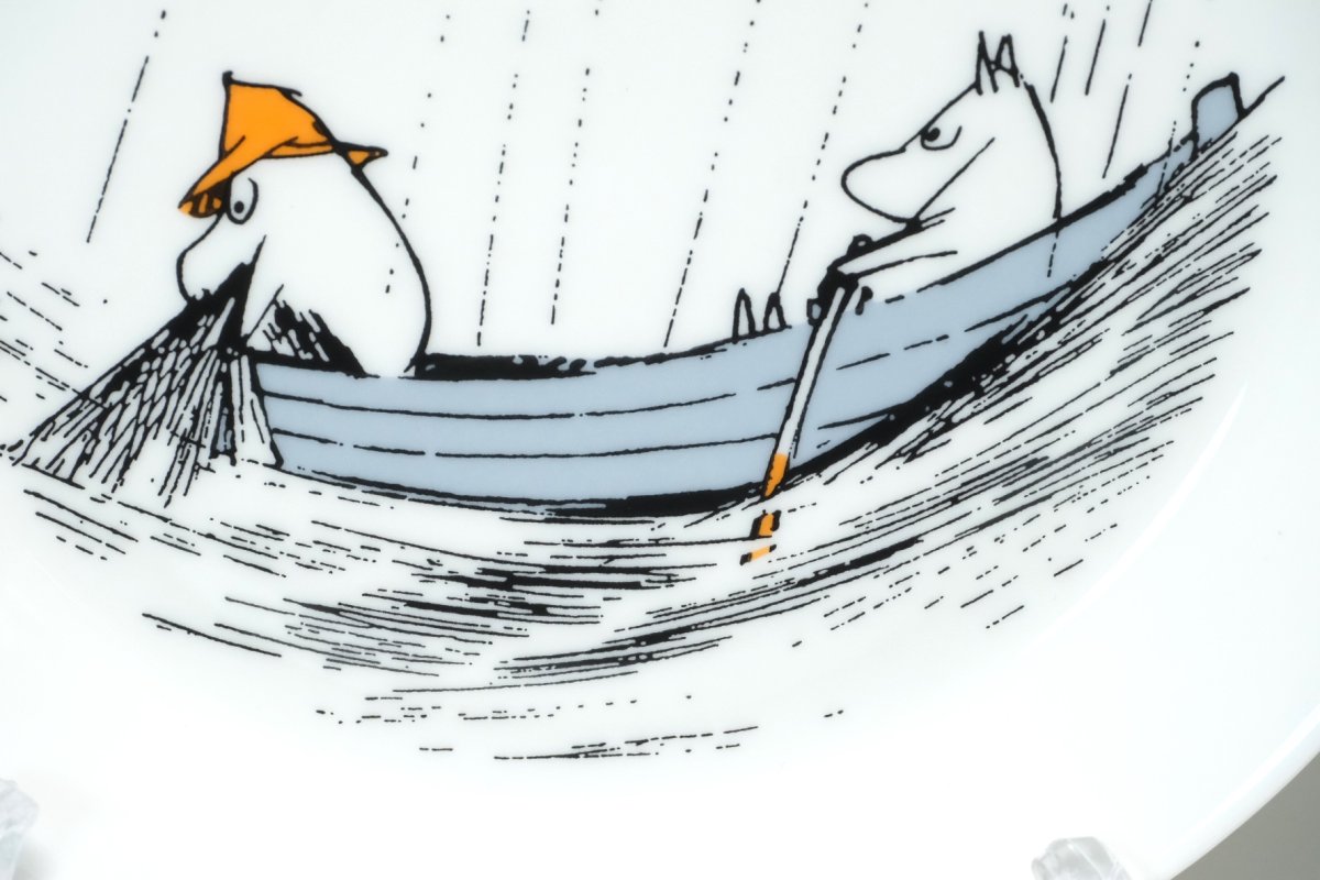 画像2: No.2-36　ARABIA/アラビア/ムーミン廃盤//true to it's orjins/トゥルートゥーイッツオリジン/プレート/未使用品 (2)