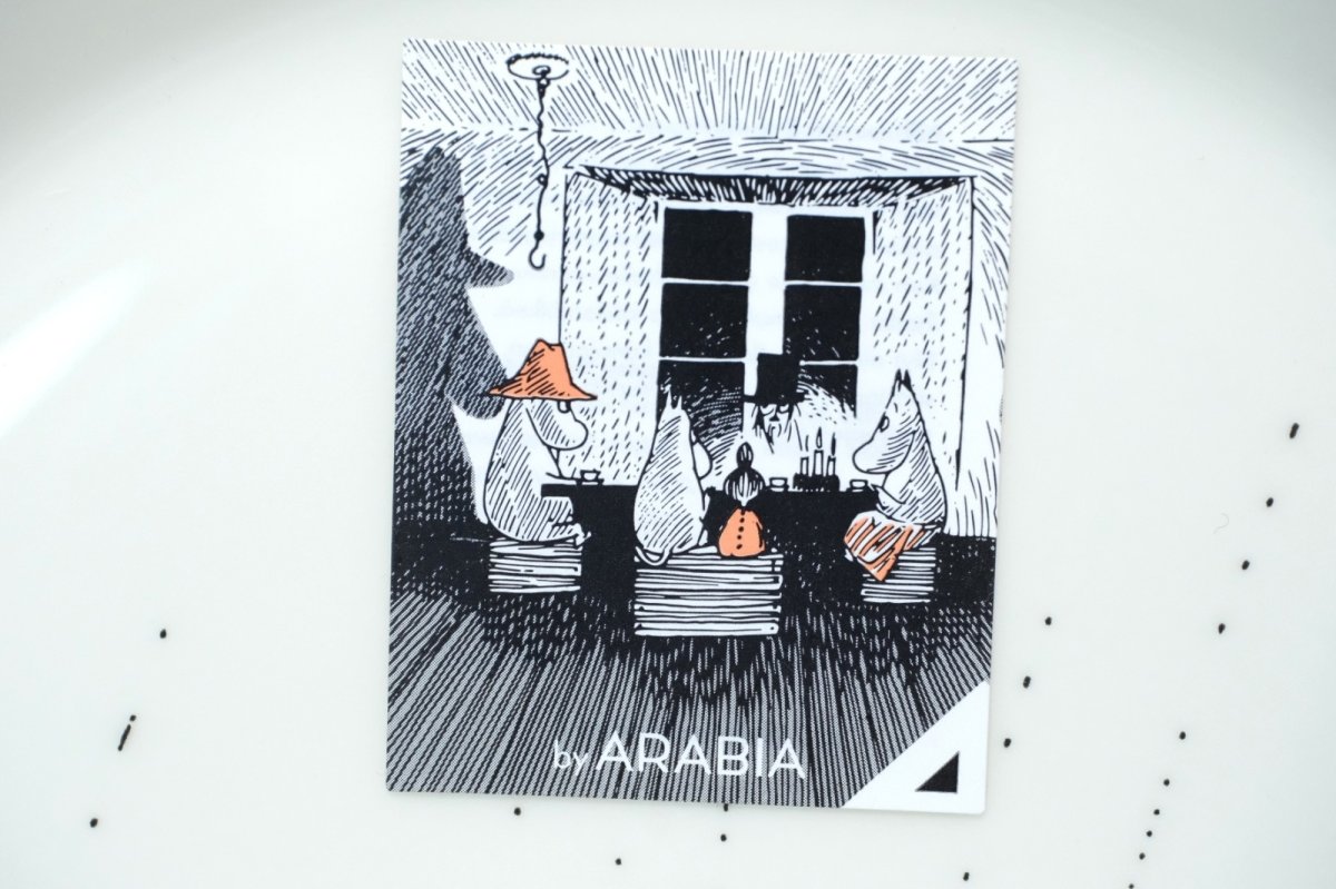 画像4: No.2-36　ARABIA/アラビア/ムーミン廃盤//true to it's orjins/トゥルートゥーイッツオリジン/プレート/未使用品 (4)