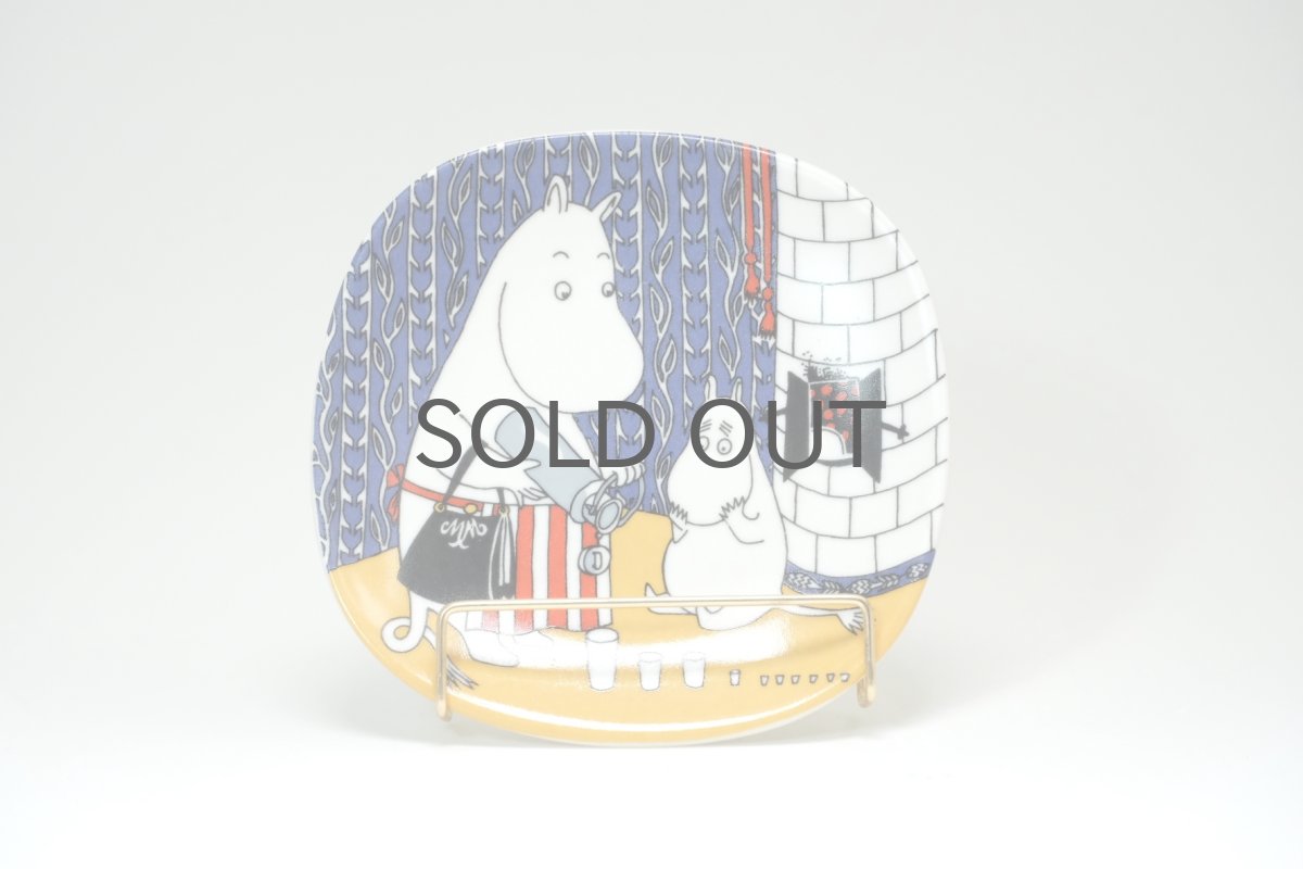 画像1: No.2-25 　ARABIA/アラビア/ムーミン廃盤/ムーミンミニウォールプレート/ムーミンママ＆ムーミン/1990-1993年 (1)