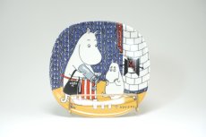 画像1: No.2-25 　ARABIA/アラビア/ムーミン廃盤/ムーミンミニウォールプレート/ムーミンママ＆ムーミン/1990-1993年 (1)