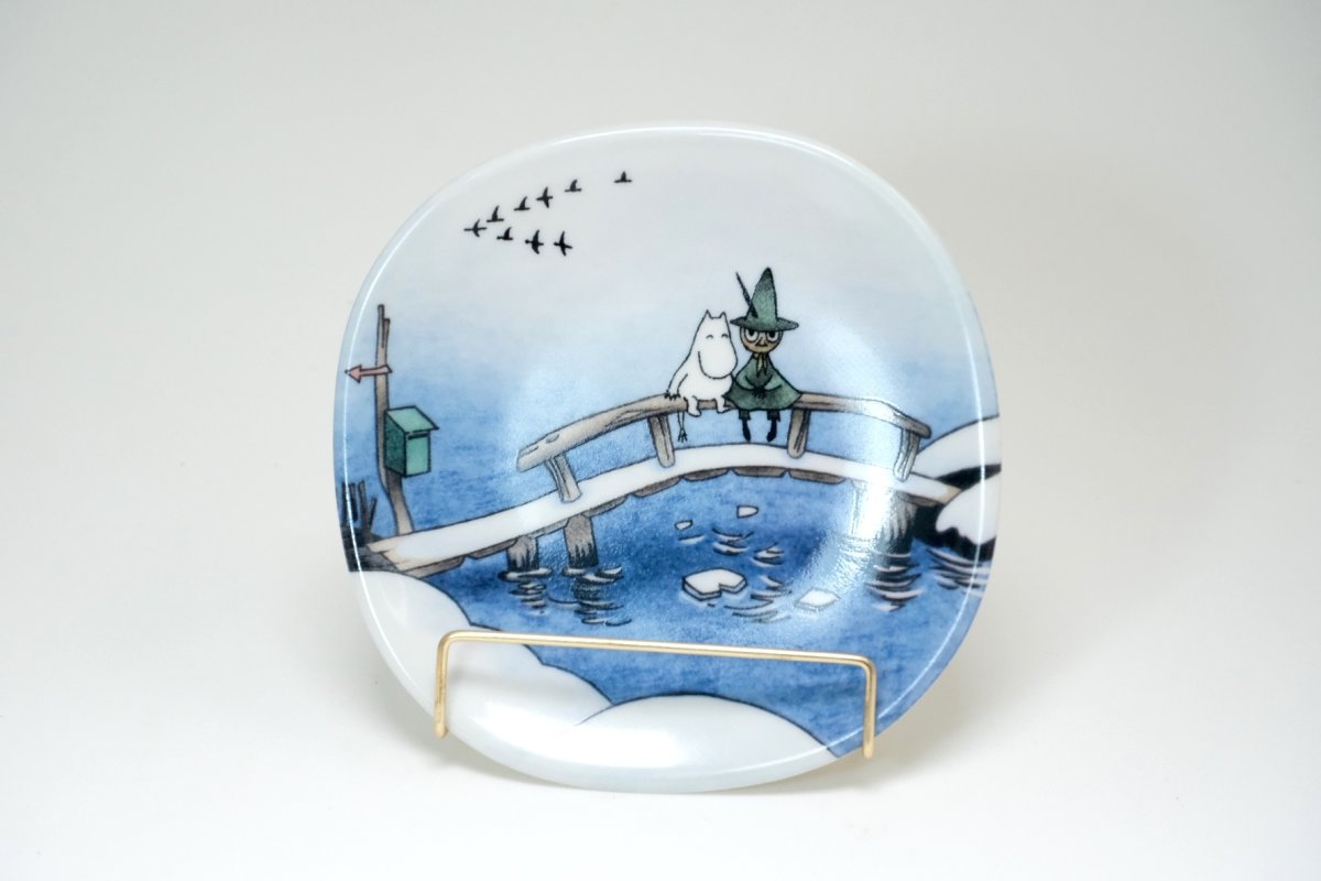 画像1: No.2-29 　ARABIA/アラビア/ムーミン廃盤/ムーミンミニウォールプレート/Friendship/フレンドシップ/2005-2007年 (1)