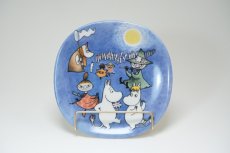 画像2: No.2-30 　ARABIA/アラビア/ムーミン廃盤/ムーミンミニウォールプレート/Ball/バル/箱付き/2005-2007年製造 (2)