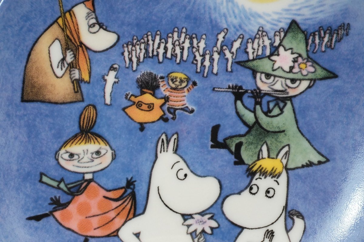 画像3: No.2-30 　ARABIA/アラビア/ムーミン廃盤/ムーミンミニウォールプレート/Ball/バル/箱付き/2005-2007年製造 (3)