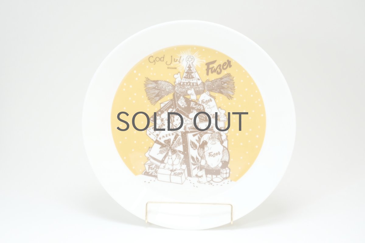 画像2: No.2-31,32　ARABIA/アラビア/ムーミン廃盤/2014年/ムーミンコレクターズプレート/God Jul & Daydreaming/2枚セット/箱付き/未使用 (2)