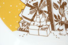 画像4: No.2-31,32　ARABIA/アラビア/ムーミン廃盤/2014年/ムーミンコレクターズプレート/God Jul & Daydreaming/2枚セット/箱付き/未使用 (4)