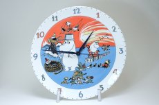画像1: No.2-34　ARABIA/アラビア/ムーミン廃盤/2005-07年/Comet in Moominland/コメットインムーミンランド/壁掛け時計/箱入り (1)