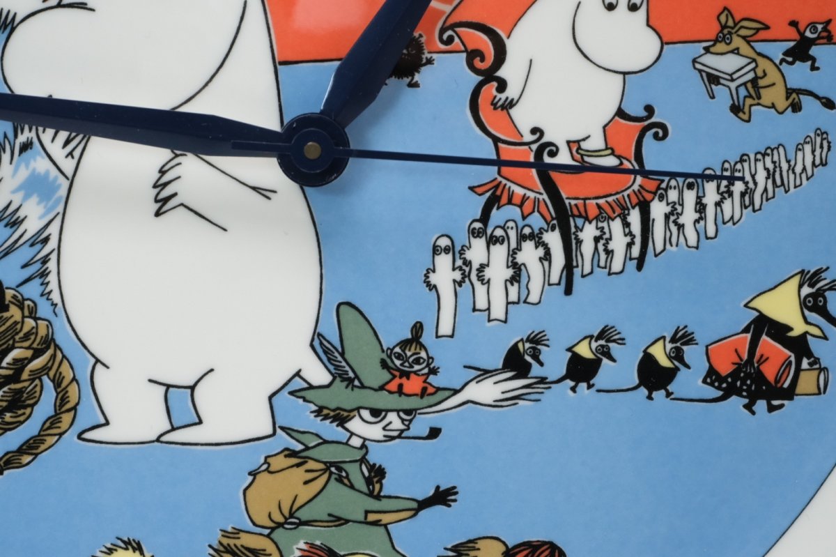 画像3: No.2-34　ARABIA/アラビア/ムーミン廃盤/2005-07年/Comet in Moominland/コメットインムーミンランド/壁掛け時計/箱入り (3)