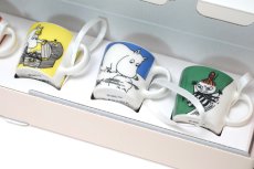 画像3: No.2-51　ARABIA/アラビア/Collecter Moomin Minimugs 2019/ミニマグ/クリスマスオーナメント/6個セット/2019年/箱入り/未使用品 (3)