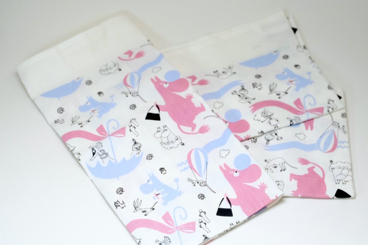 画像1: No.2-21~23  ストックマン150周年記念 /2012年/ムーミンコラボ/キッチンタオル/未使用 (1)