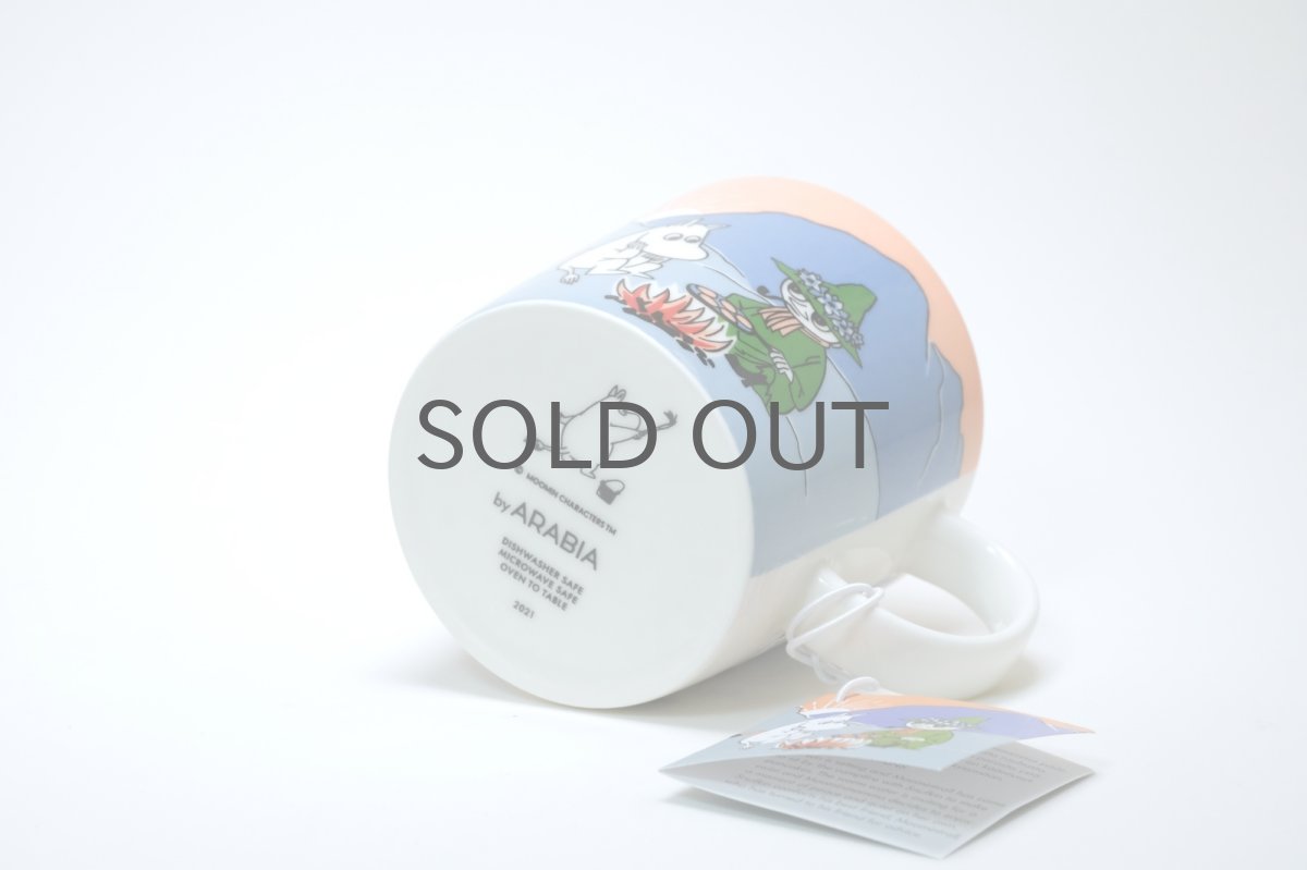 画像4: No.39 ARABIA/ムーミンマグ/2021年限定/ムーミンの日/ノルウェー限定/イン ザ マウンテン/廃盤/箱無し/未使用品 (4)