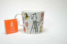 画像3: No.40 ARABIA/ムーミンマグ/2022年限定/ムーミンの日/ABCマグ/赤十字コラボ/ムーミン/廃盤/箱あり/未使用品 (3)