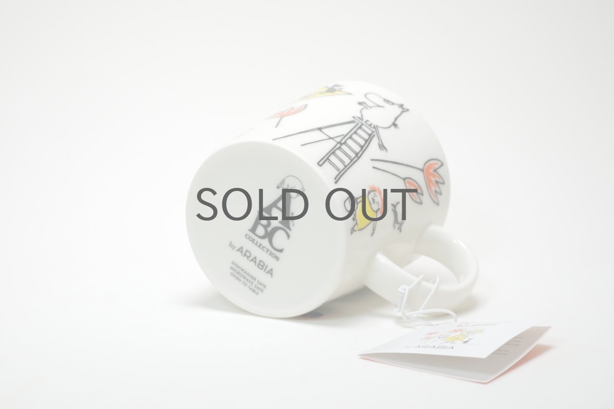 画像4: No.40 ARABIA/ムーミンマグ/2022年限定/ムーミンの日/ABCマグ/赤十字コラボ/ムーミン/廃盤/箱あり/未使用品 (4)