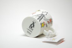 画像4: No.40 ARABIA/ムーミンマグ/2022年限定/ムーミンの日/ABCマグ/赤十字コラボ/ムーミン/廃盤/箱あり/未使用品 (4)