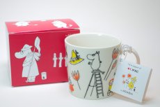 画像5: No.40 ARABIA/ムーミンマグ/2022年限定/ムーミンの日/ABCマグ/赤十字コラボ/ムーミン/廃盤/箱あり/未使用品 (5)