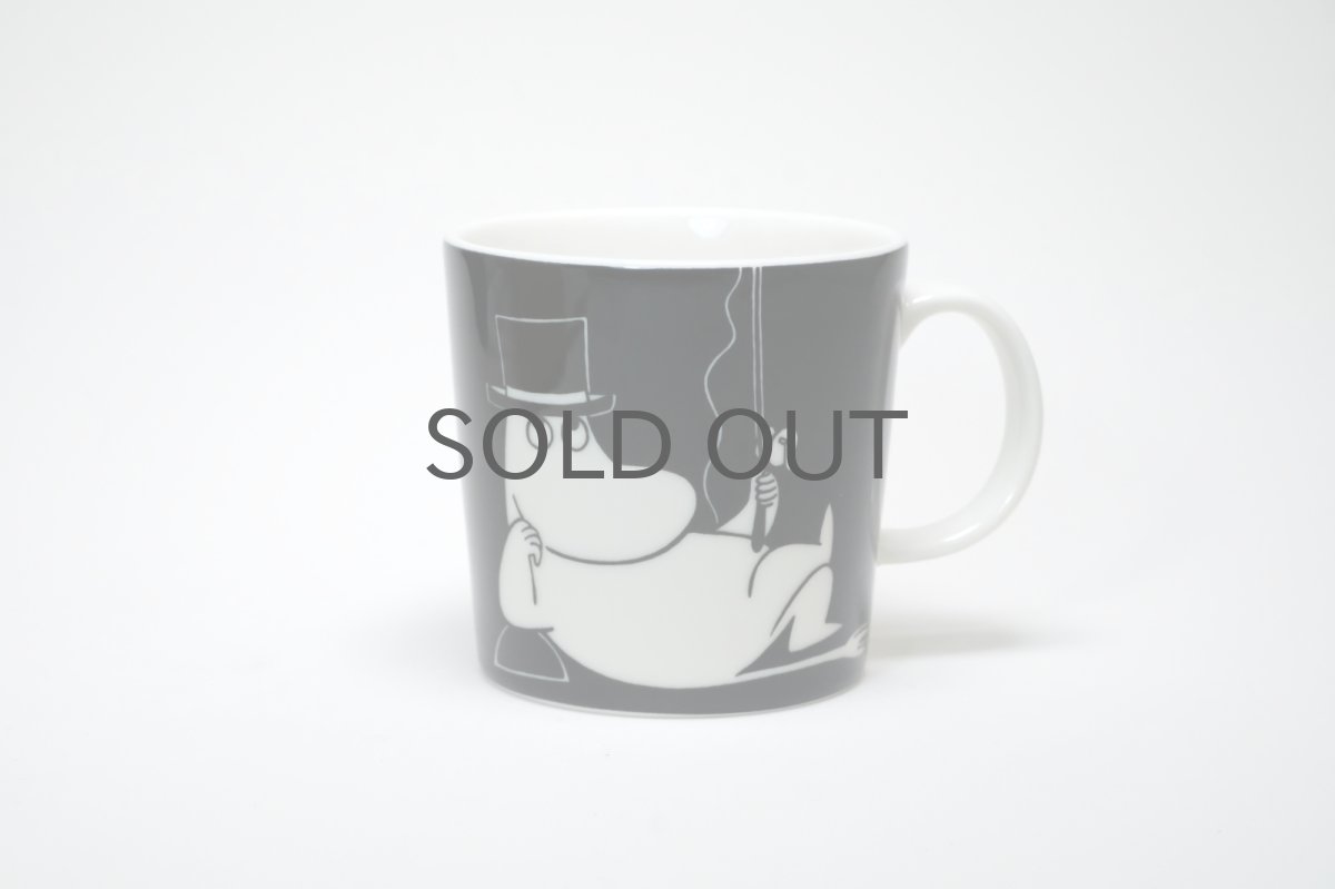 画像1: No.42 ARABIA/ムーミンマグ/1999~2013年/ムーミンパパ　シンキング/廃盤/箱あり/未使用品 (1)