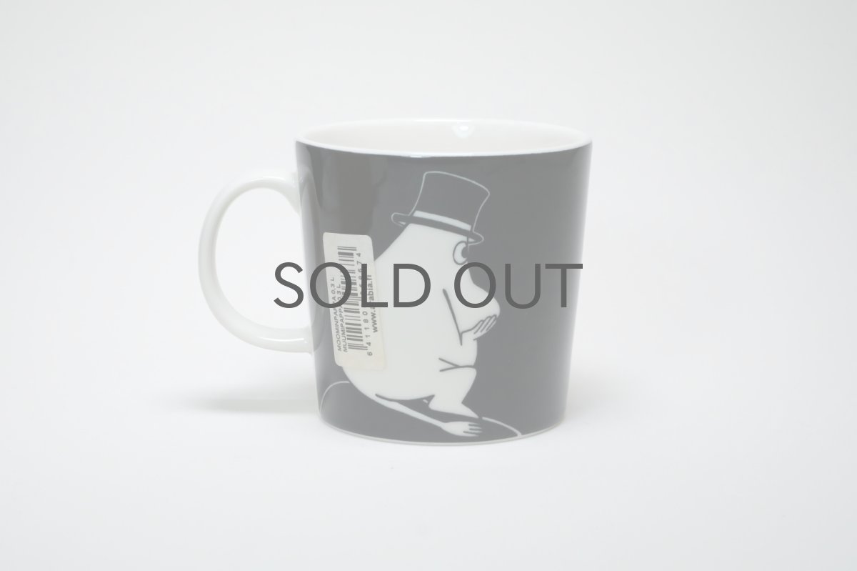 画像2: No.42 ARABIA/ムーミンマグ/1999~2013年/ムーミンパパ　シンキング/廃盤/箱あり/未使用品 (2)