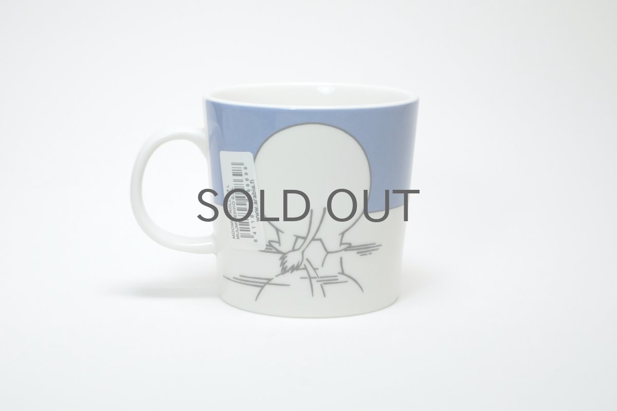 画像2: No.44 ARABIA/ムーミンマグ/1999~2012年/ムーミントロール オン アイス/廃盤/箱あり/未使用品 (2)