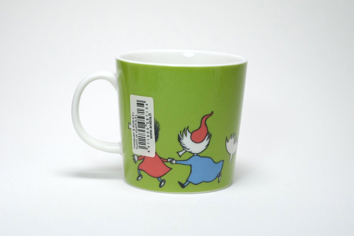 画像2: No.52 ARABIA/ムーミンマグ/2005~2017年/トフスランとビフスラン/廃盤/箱あり/未使用品 (2)