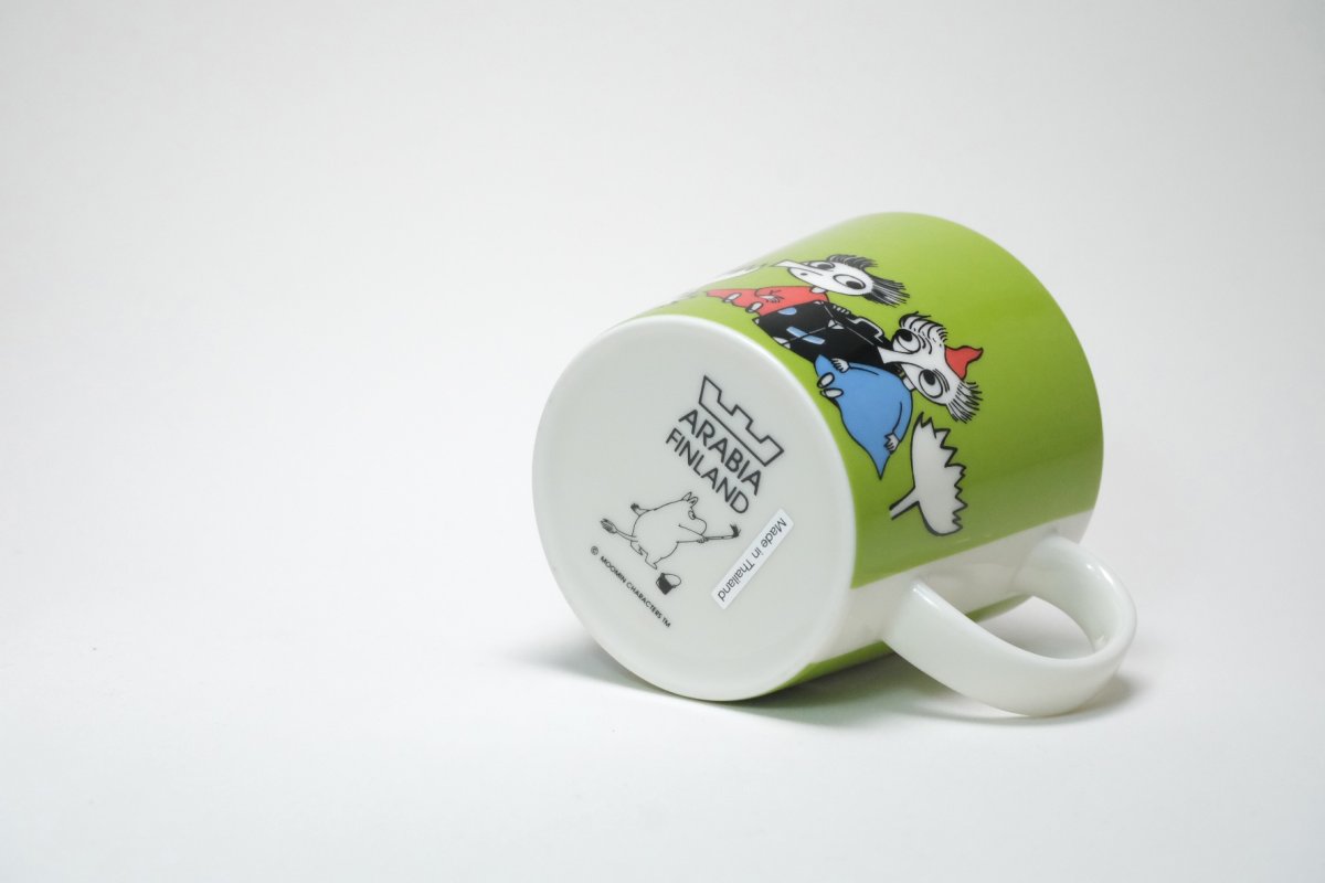 画像4: No.52 ARABIA/ムーミンマグ/2005~2017年/トフスランとビフスラン/廃盤/箱あり/未使用品 (4)