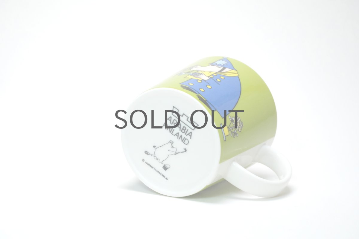 画像3: No55 ARABIA/ムーミンマグ/2009~2020年/インスペクター/署長さん/廃盤/箱なし/未使用品 (3)