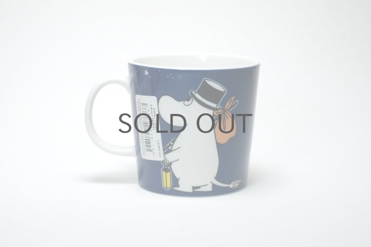 画像2: No58 ARABIA/ムーミンマグ/2014~2022年/ダークブルームーミンパパ/廃盤/箱あり/未使用品 (2)