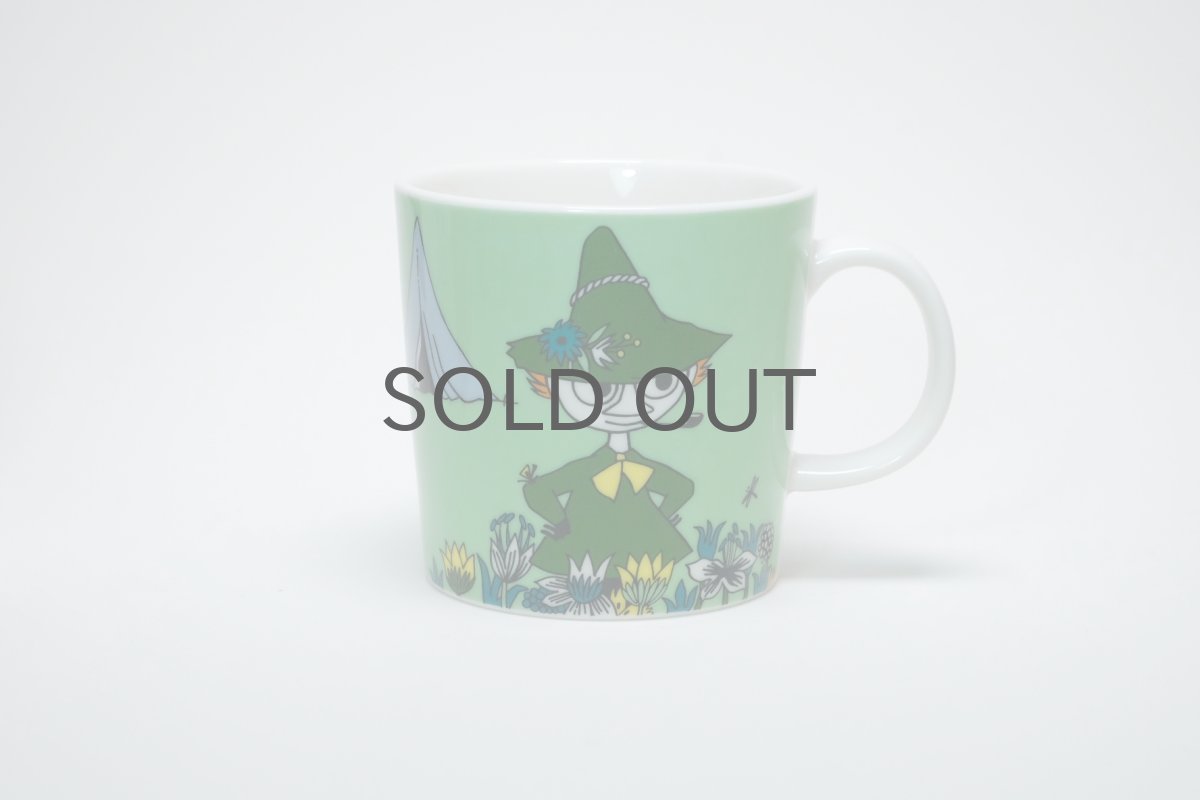 画像1: No60 ARABIA/ムーミンマグ/2015年~/スナフキン/箱あり/未使用品 (1)