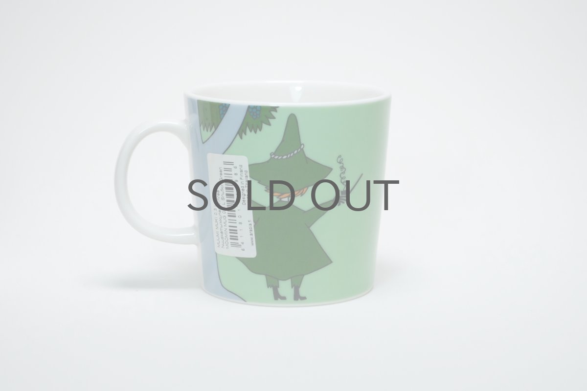 画像2: No60 ARABIA/ムーミンマグ/2015年~/スナフキン/箱あり/未使用品 (2)