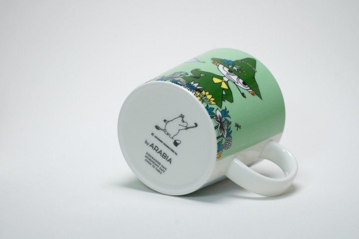 画像3: No60 ARABIA/ムーミンマグ/2015年~/スナフキン/箱あり/未使用品 (3)