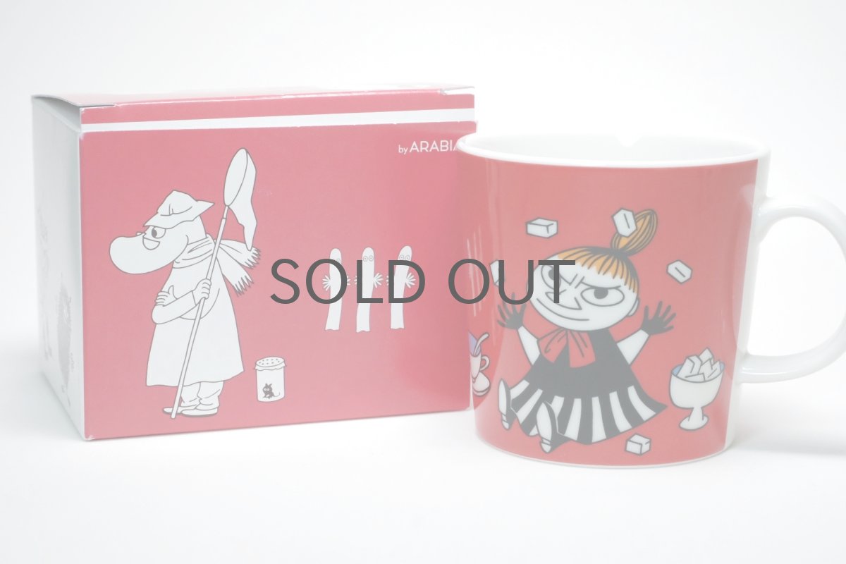 画像4: No61 ARABIA/ムーミンマグ/2015~2021年/リトルミィ レッド/廃盤/箱あり/未使用品 (4)