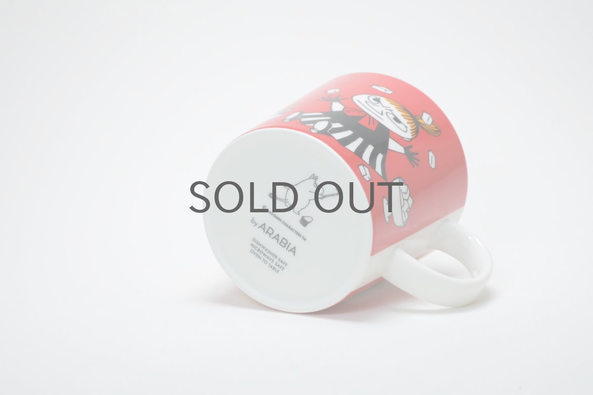 画像3: No61 ARABIA/ムーミンマグ/2015~2021年/リトルミィ レッド/廃盤/箱あり/未使用品 (3)