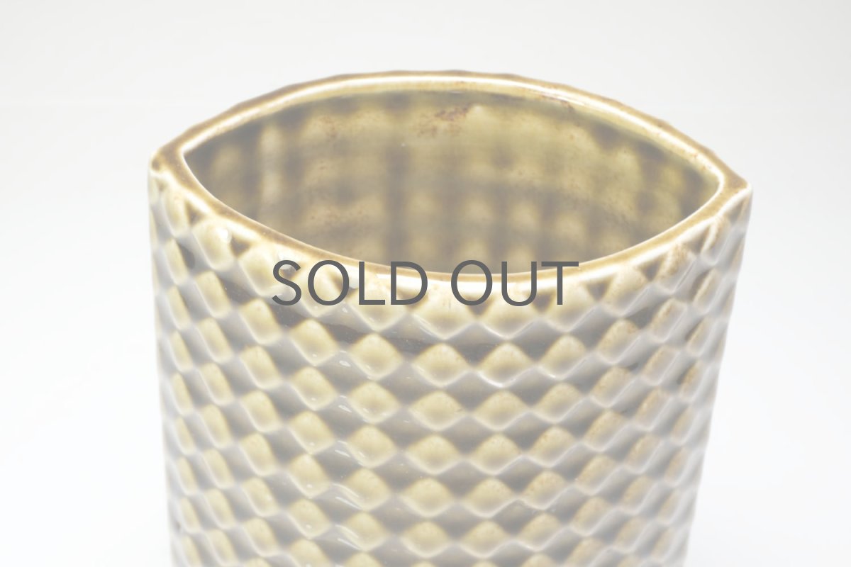 画像2: 北欧ビンテージ/ARABIA/アラビア/Kaarina Aho/カーリナ・アホ/Harlekiini/ベース/マスタード (2)