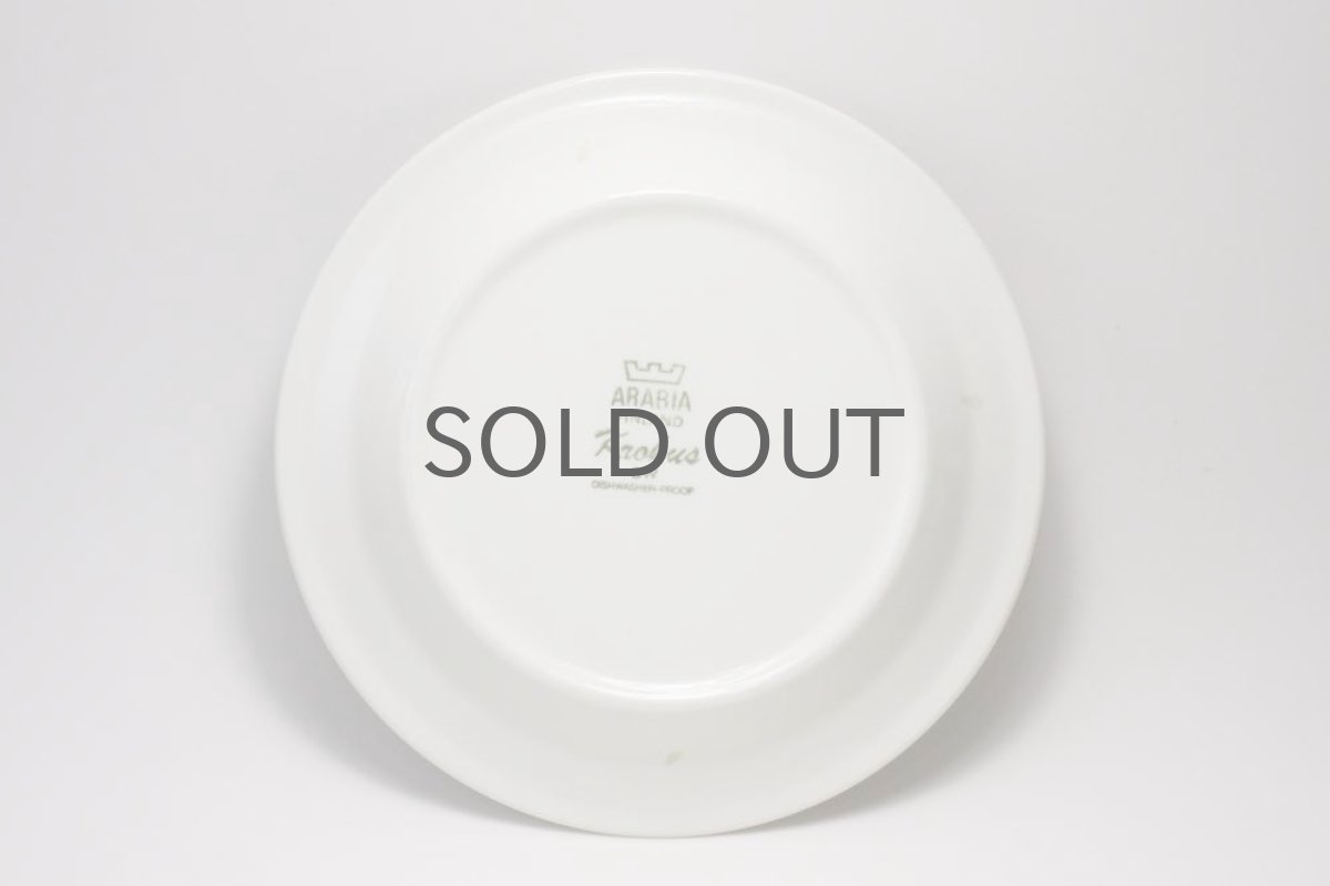 画像5: ARABIA/アラビア/Krokus/クロッカス/プレート17cm/ブラック＆ホワイト/美品 (5)